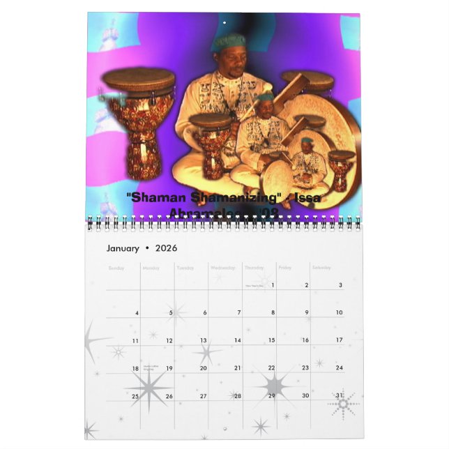 Babas Traumtrommel 2009 Kalender (Jan 2026)
