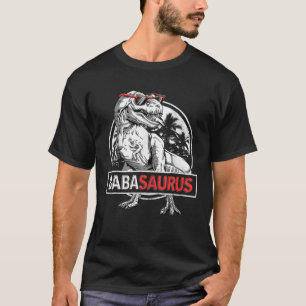 Babasaurus T Rex Dinosaurier Baba Saurus Father's  T-Shirt