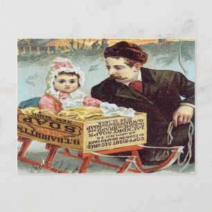 Babbitt's Seifenpulver Postkarte