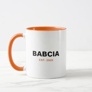 Babcia Est. Jahr - Das perfekte Oma-Geschenk Tasse