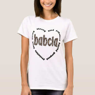 Babcia Grandmutter Babcia Grandma Aufwertung T-Shirt