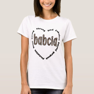 Babcia Grandmutter Babcia Grandma Aufwertung T-Shirt