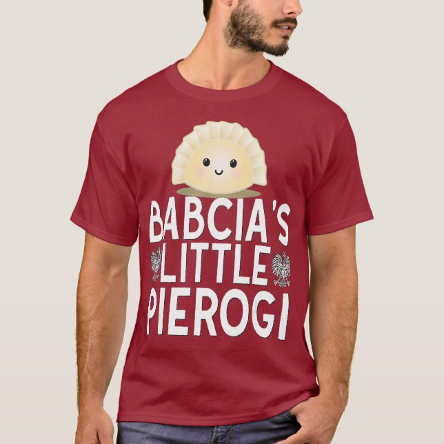 Babcia Little Pierogi kids Polish T-Shirt (Vorderseite)