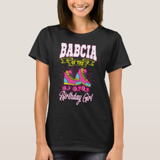 Babcia von der Geburtstagskarte Roller Skate Bday T-Shirt