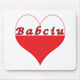 Babciu Polnisches Herz Mousepad