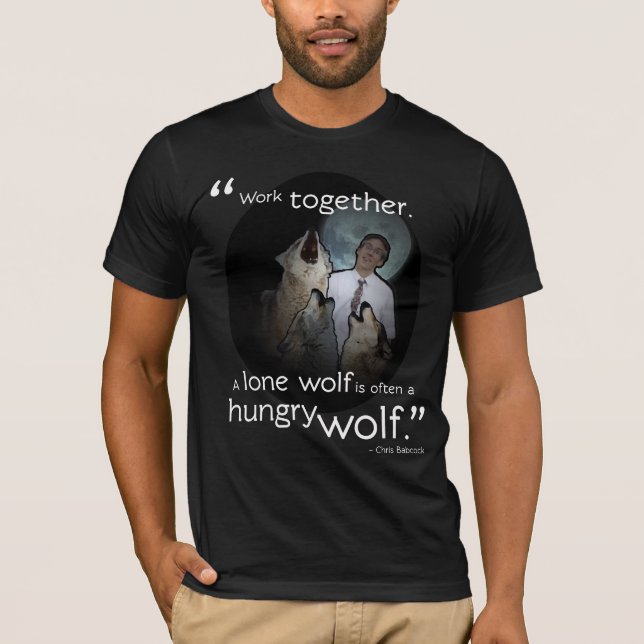 Babcock Wolf-Mond T-Shirt (Vorderseite)