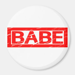 Babe Briefmarke Magnet