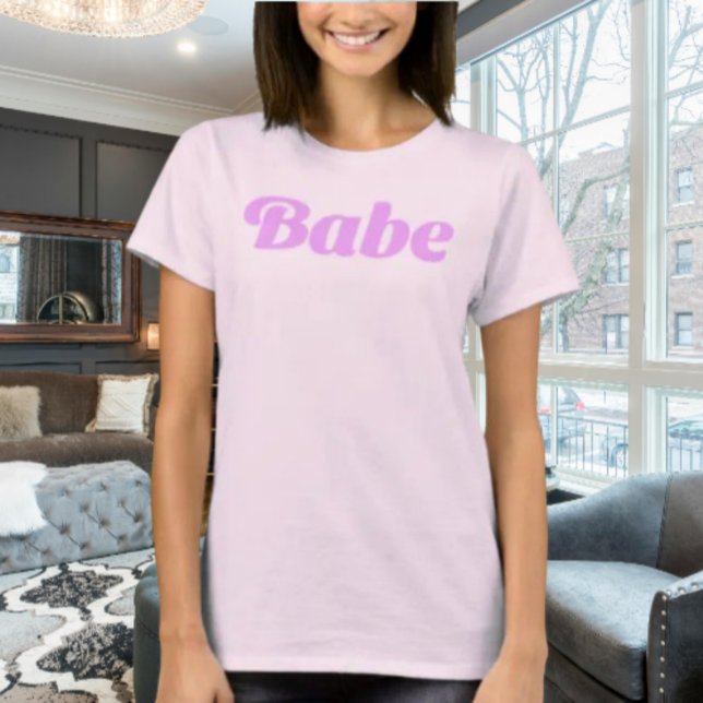 BABE Statement Shirt – Soft Confidence, Bold Energ (Von Creator hochgeladen)