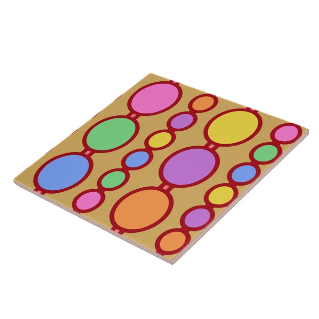 Babes Beads Bright Red Fliese (Seite)