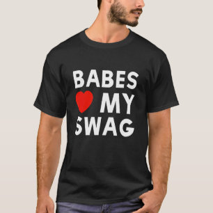 Babes Liebe meine schwänzenden Mode-Girls Boys T-Shirt