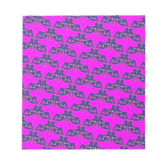 Babes Pattern Notizblock (Vorderseite)