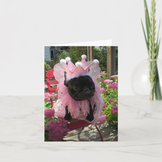 Babette - Birthday Fairy Karte (Vorderseite)