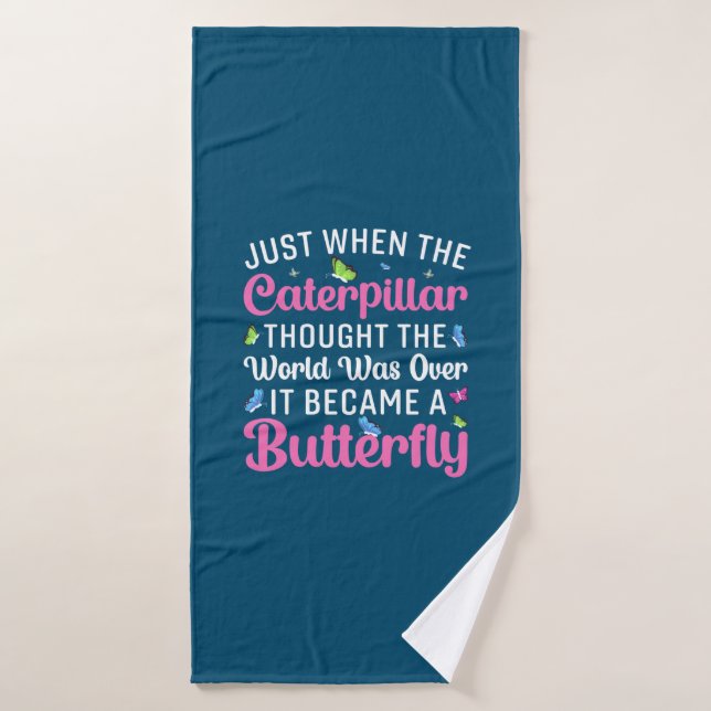 Babfly | It Becams A Butterfly (Serviette de bain)