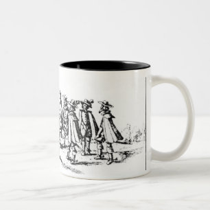 Babington und seine Komplizen Zweifarbige Tasse