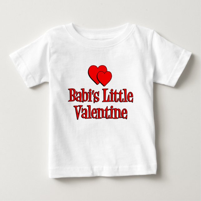 Babis Kleines Valentin Baby T-shirt (Vorderseite)