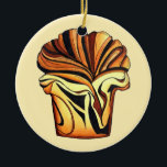 Babka Chocolate Brot Slice Loaf Jüdische Bäckerei Keramik Ornament<br><div class="desc">Das Design zeigt eine originelle Illustration eines Stück Schokoladenbrot, eines süßen geflochtenen Brotes, das in Israel, Polen, der Ukraine und Osteuropa sowie in der jüdischen amerikanischen Küche beliebt ist. Ein Laib Babka ist ein klassisches Backheft! Ideal für deinen Lieblings-Feinschmecker. Dieses geflochtene Babka-Slice-Design ist auch auf anderen Produkten erhältlich. In diesem...</div>