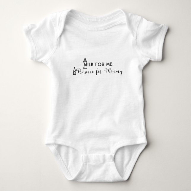 Babonsie für die verfolgte Mama Baby Strampler (Vorderseite)