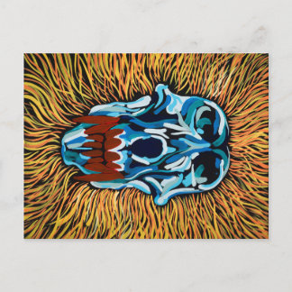 Baboon Lion Postkarte