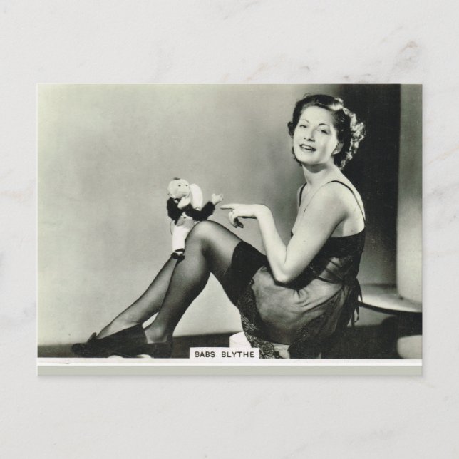 Babs Blythe Postkarte (Vorderseite)