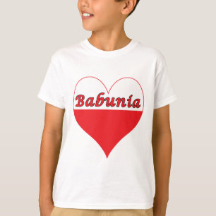 Babunia Polnisches Herz T-Shirt