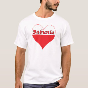 Babunia Polnisches Herz T-Shirt