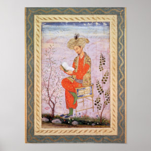 Babur Lesung, Mughal Poster
