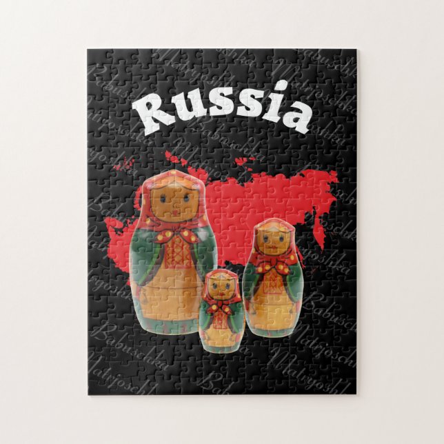 Babuschka Matrjoschka Matryoshka Puzzles (Vertikal)