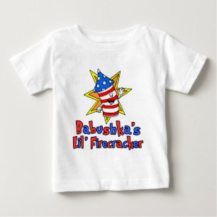 Babushkas kleiner Firecracker Baby T-shirt