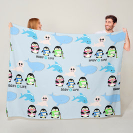 Baby4life I erwachsener Baby-Decke| niedlicher Fleecedecke