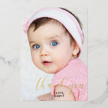 Baby 1. Geburtstag Vielen Dank für die eleganten S