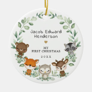 Baby 1. keramik ornament