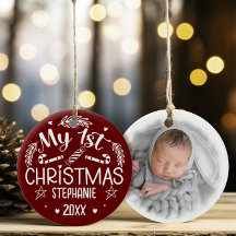 Baby 1. Weihnachtsfeier Wohngestaltung