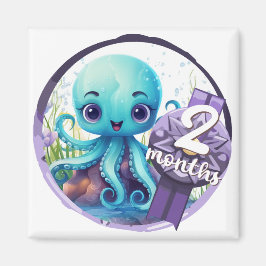 Baby - 2 Months too Magnet