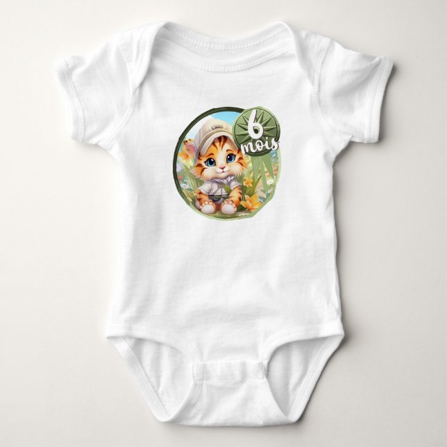 Baby - 6 Monate Strampler (Vorderseite)
