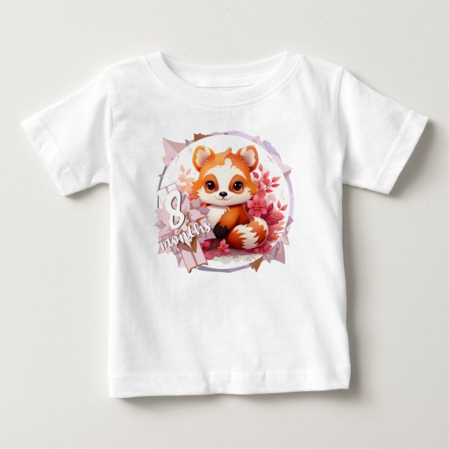 Baby - 8 Months too Baby T-shirt (Vorderseite)