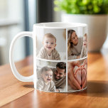 Baby 8 Photo Collage Cute Picture Instagram Kaffeetasse<br><div class="desc">Start your mornings with a smile thanks to this Baby 8-Photo Collage Instagram-Style Coffee Mug. Featuring eight of your favorite baby photos in a trendy square grid layout inspired by social media, this custom mug is a heartwarming way to show off your little one’s sweetest moments. Add your baby’s name,...</div>