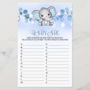 Baby ABC Baby Showgame BLUE ELEPHANT