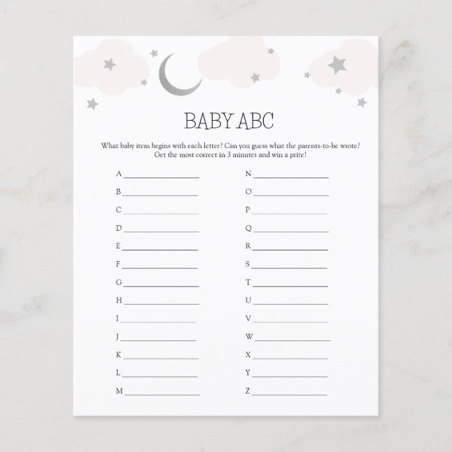 Baby ABC Baby Showspiel (Vorderseite)