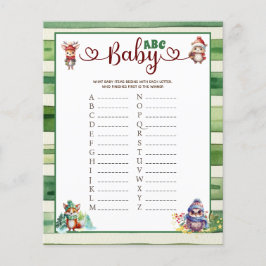 Baby ABC Christmas Animal Baby Shooting Game