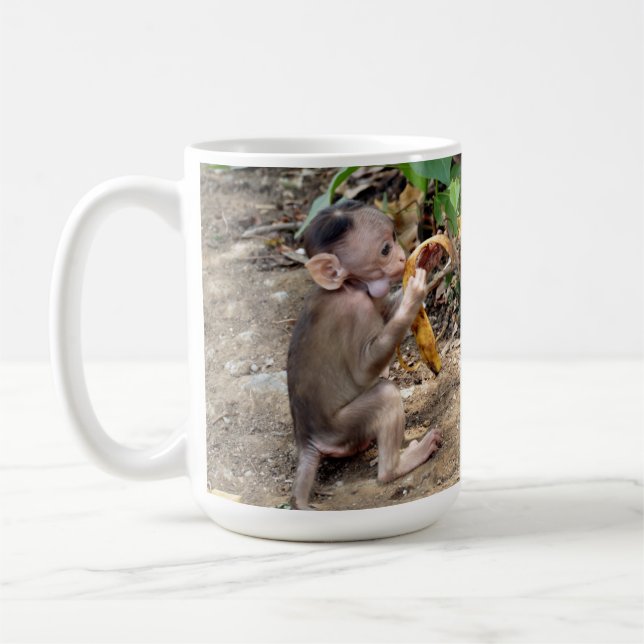 Baby-Affe Kaffeetasse (Links)