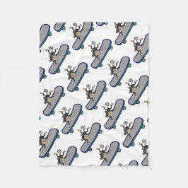 Baby Affe-ReitSkateboards Fleecedecke