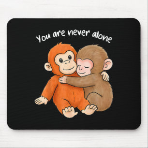 Baby-Affe schlägt dich, du bist nicht allein Mousepad