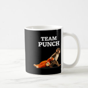Baby-Affen-Schlag Meme-Team Punch 2026  Kaffeetasse