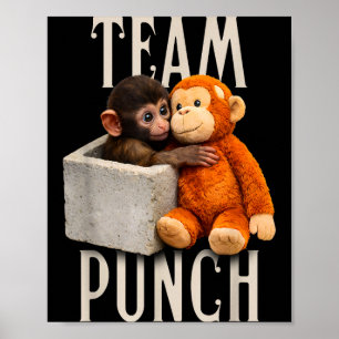 Baby-Affen-Schlag-Team schlägt zu Poster