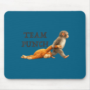 Baby Affenteam boxt lustiger Affe Meme Baby Mönch Mousepad