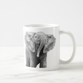 Baby-afrikanischer Elefant-Tasse Kaffeetasse