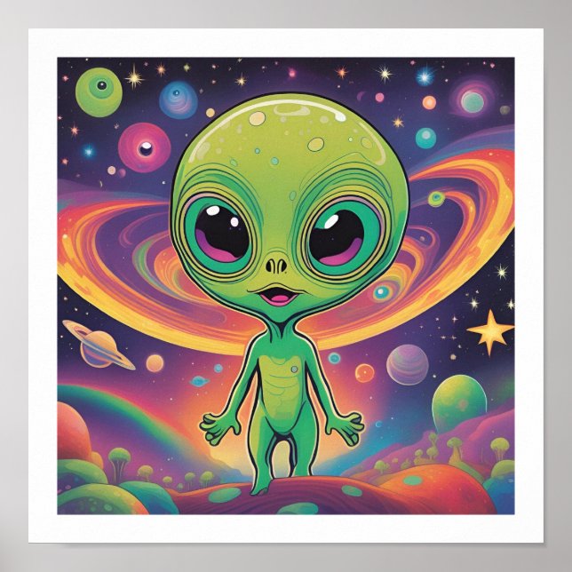 Baby Alien Poster (Vorne)