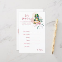 Baby Alligator schlägt blumenprädiktives Spiel