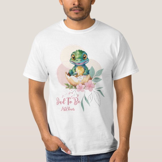 Baby Alligator schlägt Männer T-Shirt (Vorderseite)