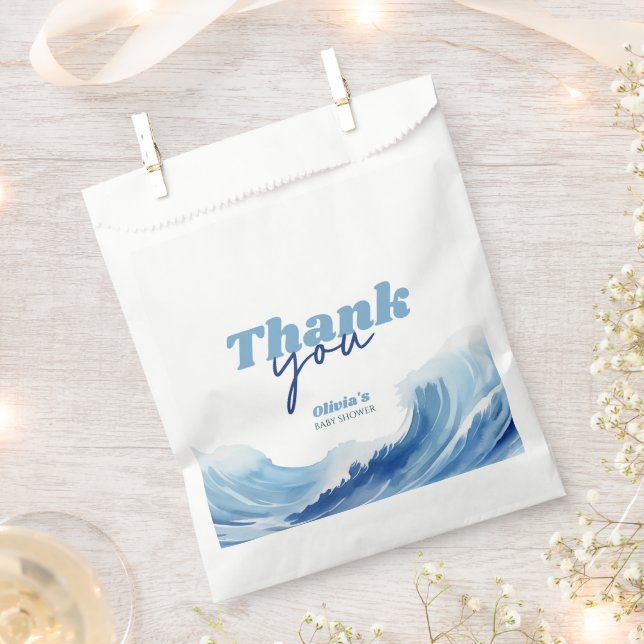 Baby an Board Baby Showdusche Vielen Dank Geschenktütchen (Ausgeschnitten)